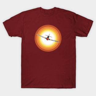 P-51 Mustang Sunset T-Shirt